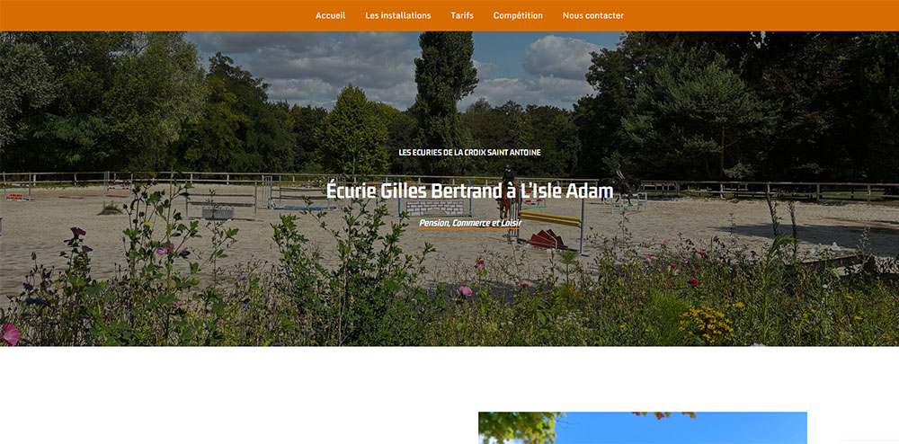 Création site internet L'Isle Adam  | Audouin Réalisations